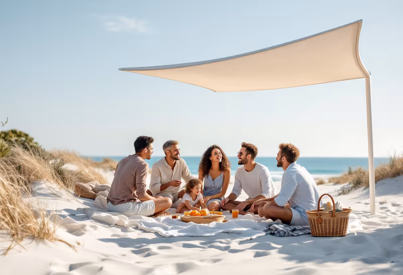Family on vacation